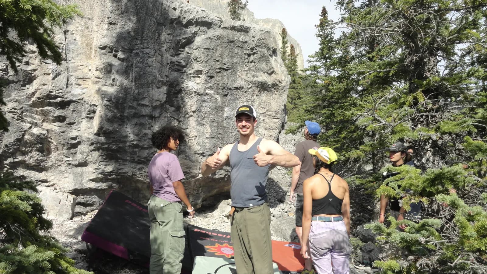 Bouldering at Big Choss