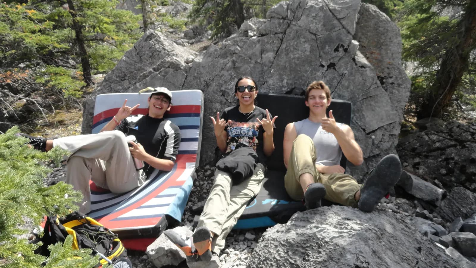 Bouldering at Big Choss