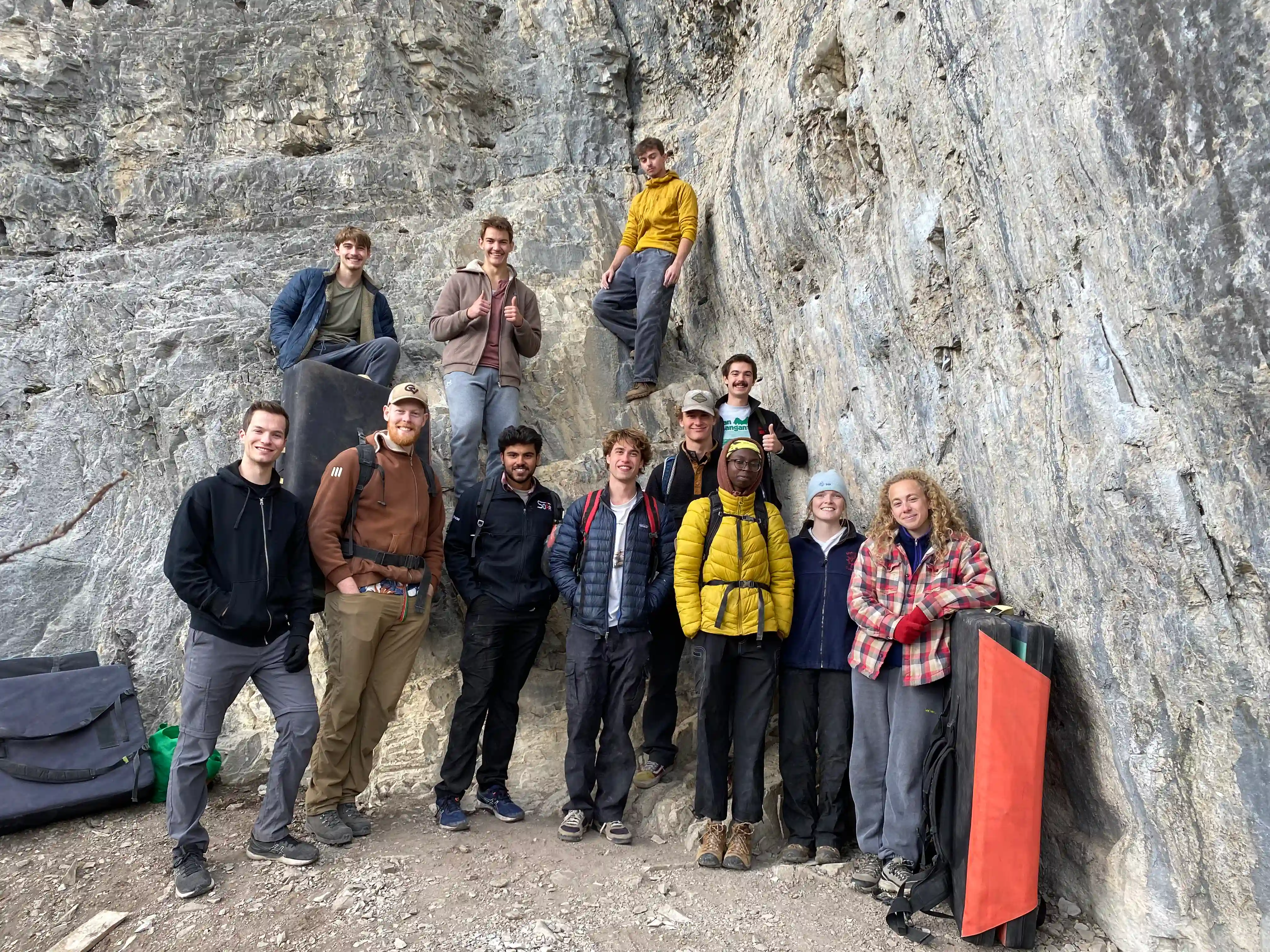 Bouldering at White Buddha (Nov 2)