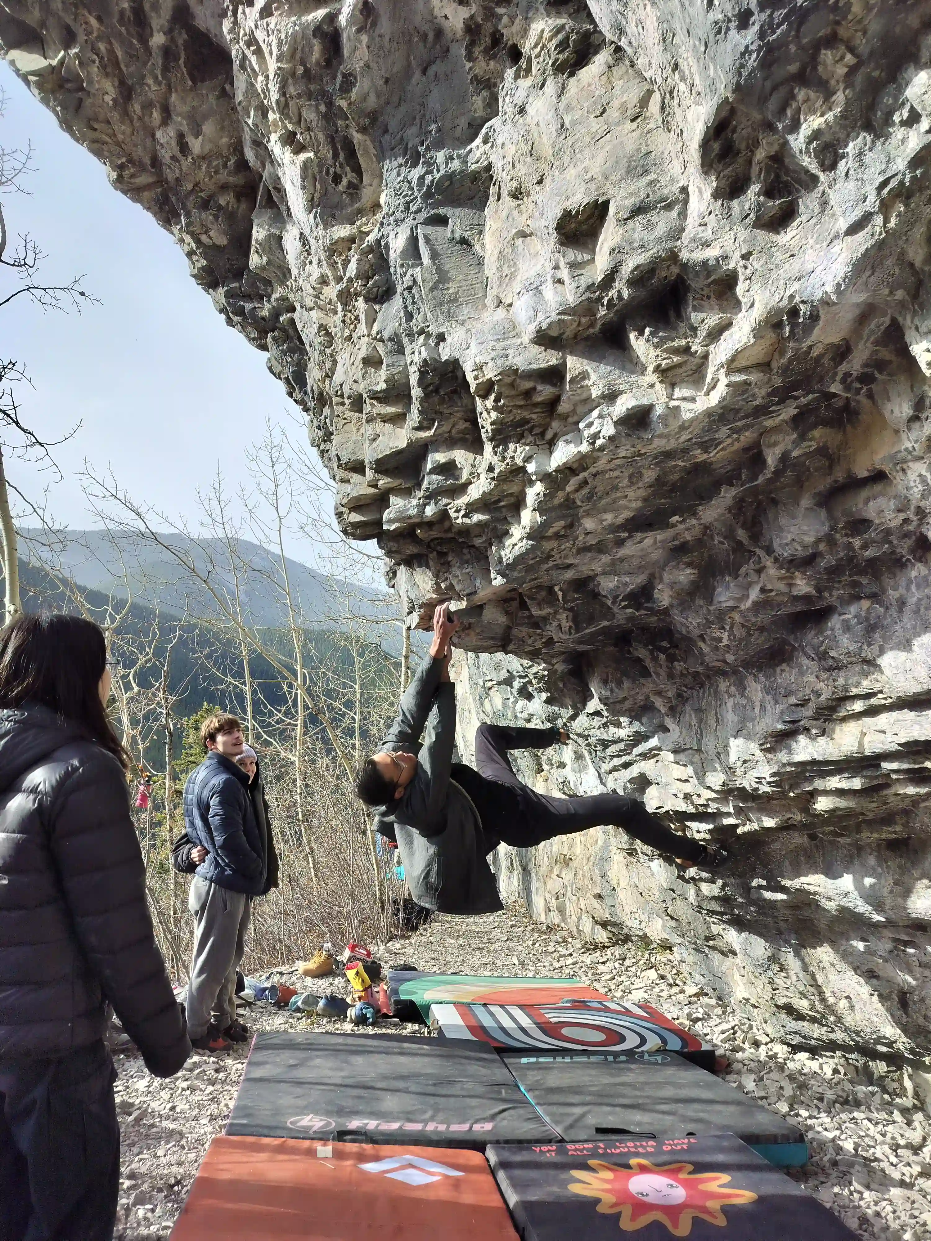 Bouldering at White Buddha (Nov 2)