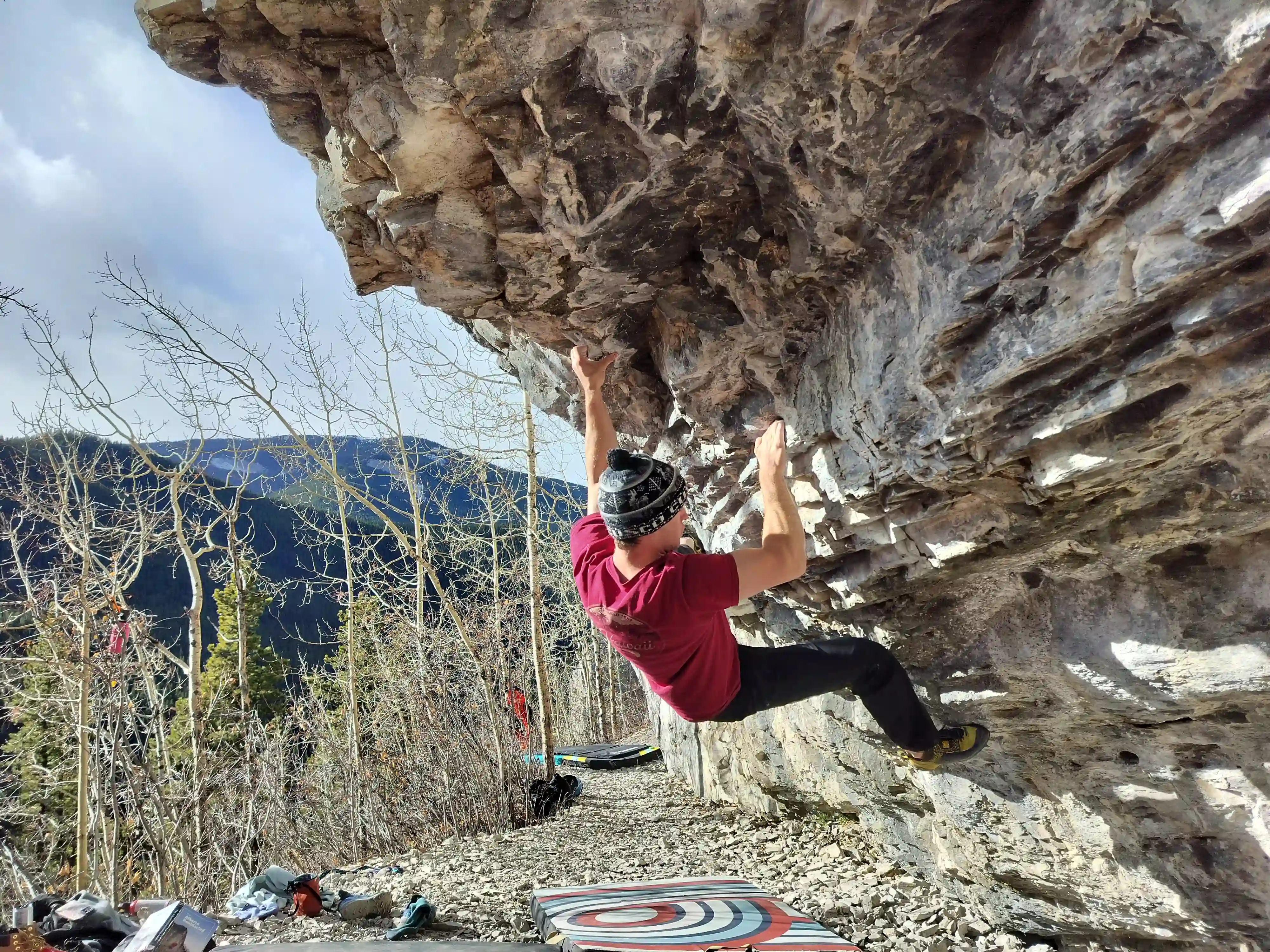 Bouldering at White Buddha (Nov 2)